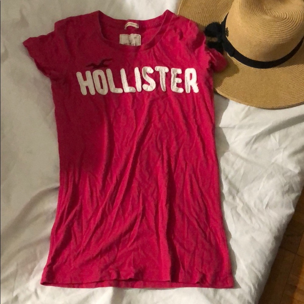 Pink short sleeve tee